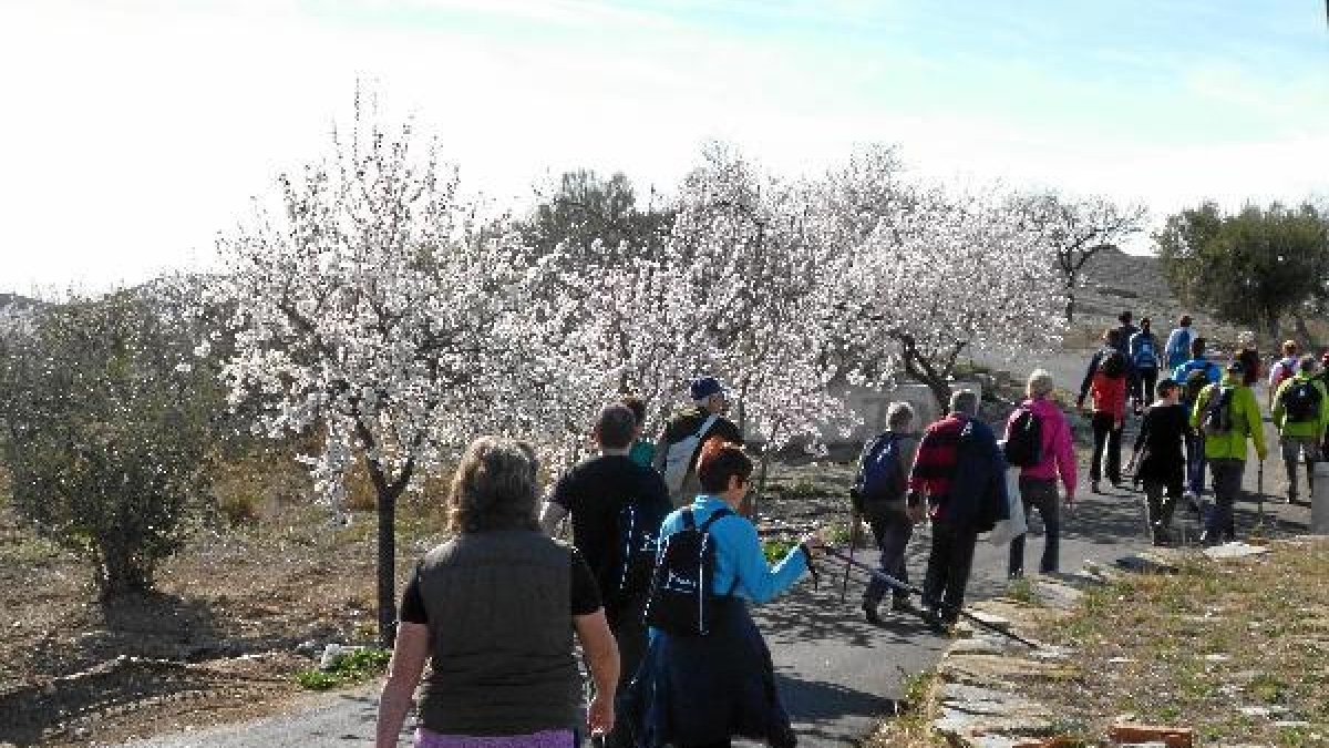 Participantes en la ruta este fin de semanax,au