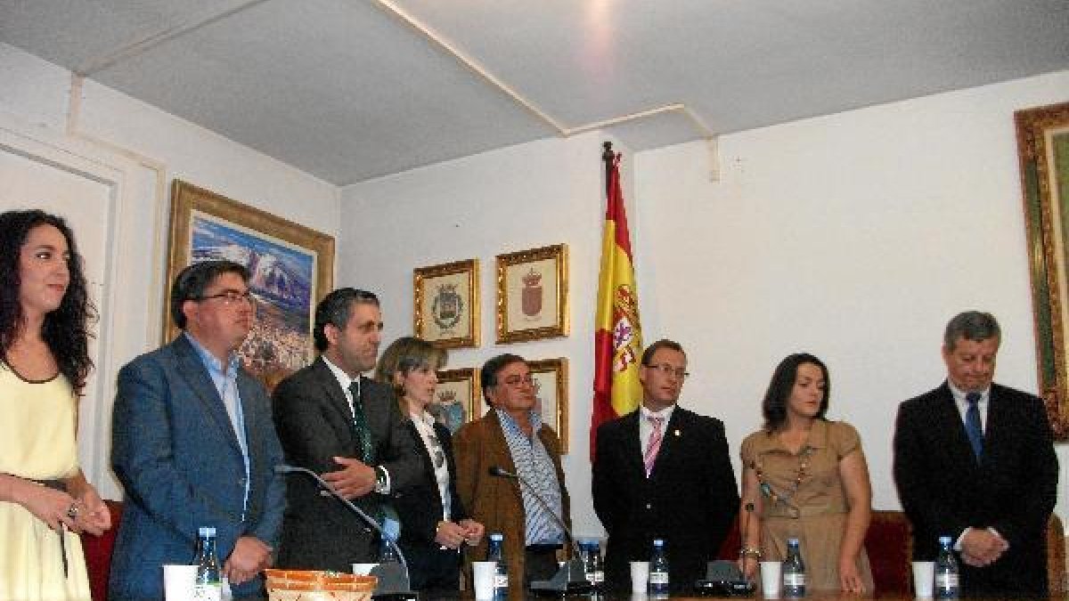 Equipo de Gobierno del PP-PA al completo en un pleno anterior.e
