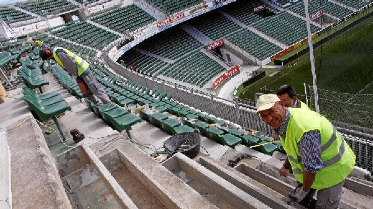 Los trabajos de remodelación terminarán este viernes.e;clip:rec