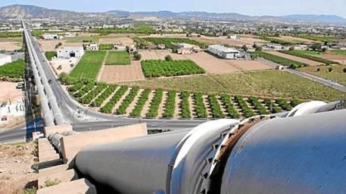 Tubería de uno de los trasvaseso,469p