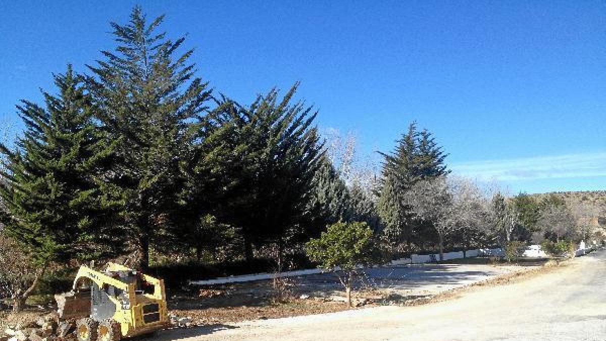 Obras de acondicionamiento en una de las dos áreas destinadas a autocaravanastyle>.apqj{po