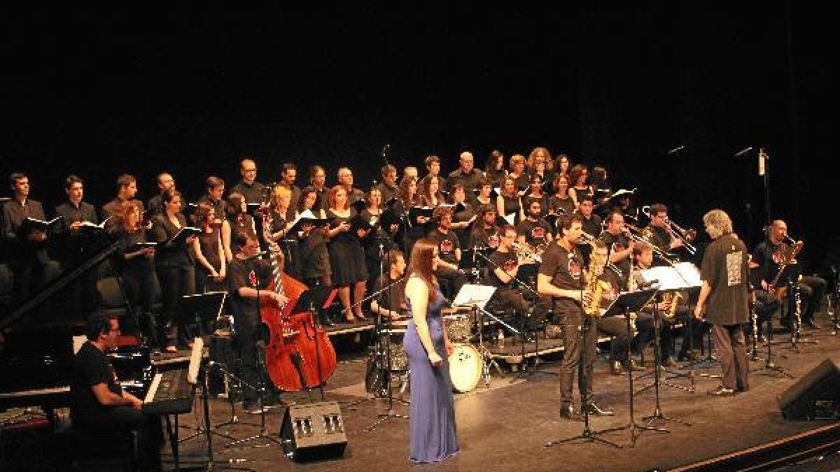 La Clasijazz Big Band, en un concierto anterior. e;clip:rect(46