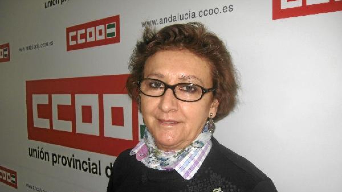 María Luisa González, responsable de la Secretaría de la Mujer de CCOOtyle>.apqj{position: