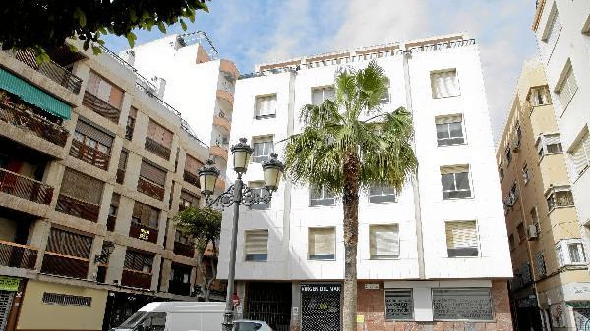 Imagen del antiguo sanatorio Virgen del Marx,au