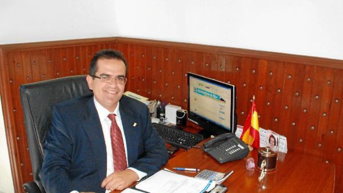 El alcalde de Níjar, Antonio Jesús Rodríguez.x,