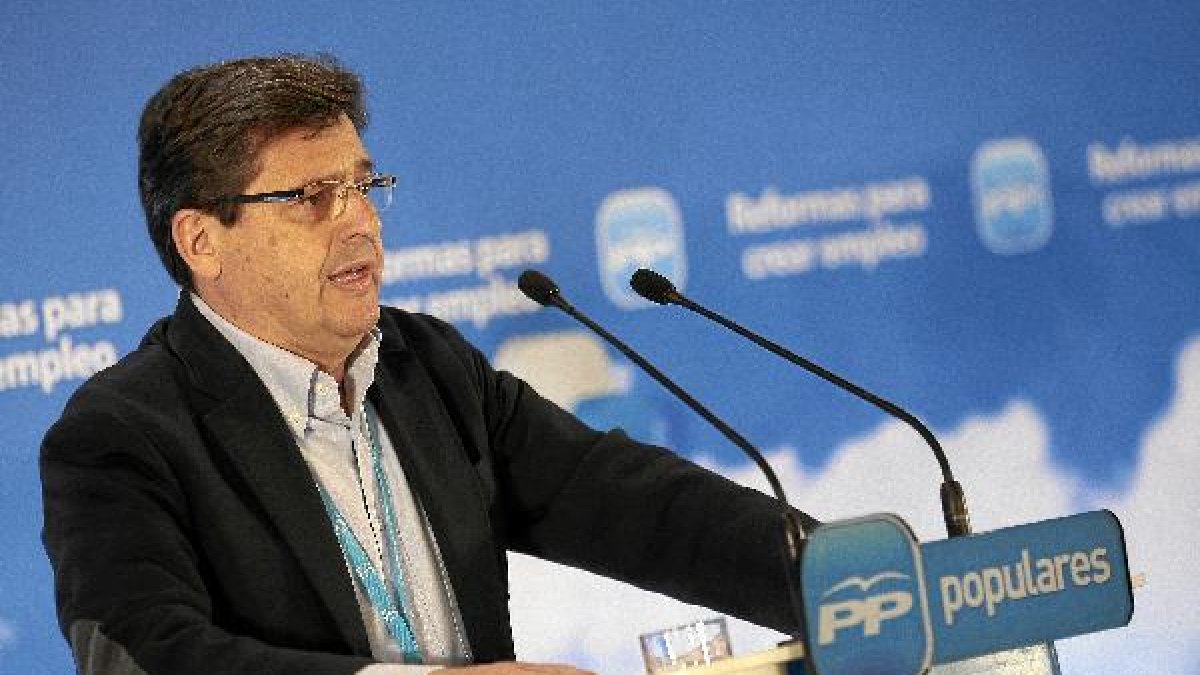Matarí, en un acto público del Partido Popular.