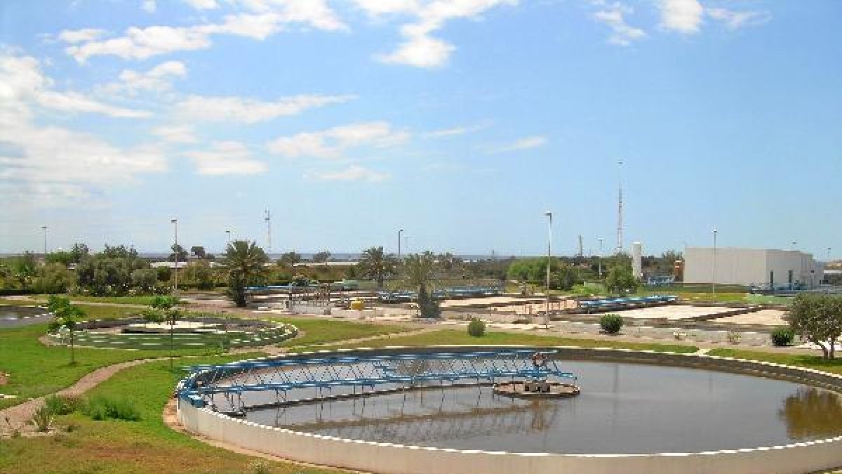 Balsas de la depuradora de El Bobaro,