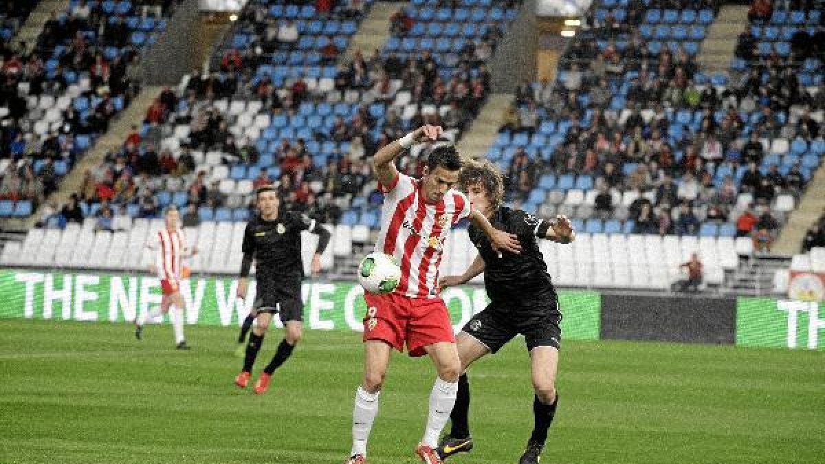 Óscar Díaz no tuvo su mejor noche en la Copa.x,