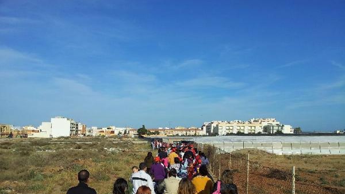 Camino del Puerto, entre Las Lomas y La Molina.