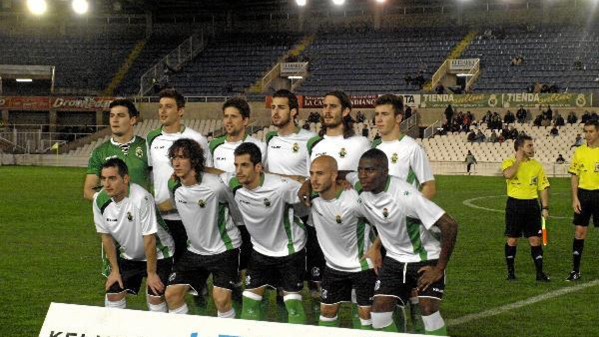 El once del Racing en la Copa ante el Almeríax,