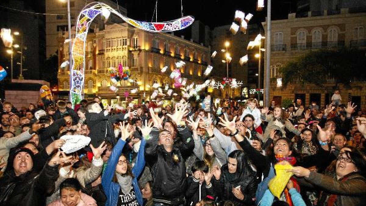 Los caramelos, uno de los protagonistas de la mágica noche de Reyestyle>.apqj{position:abs