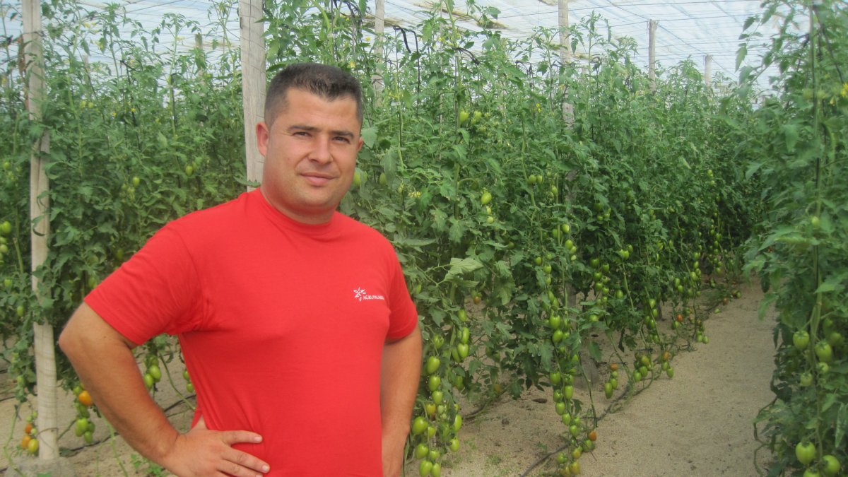 Jose María Salvador, un agricultor de \