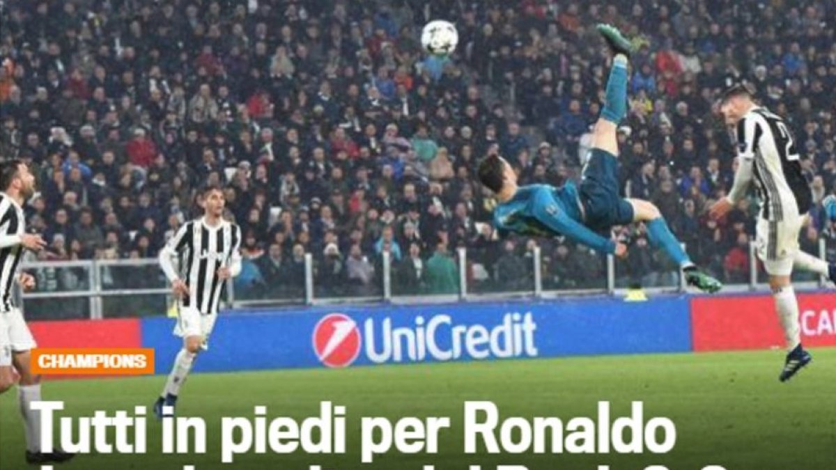 La prensa mundial se rinde a Cristiano.