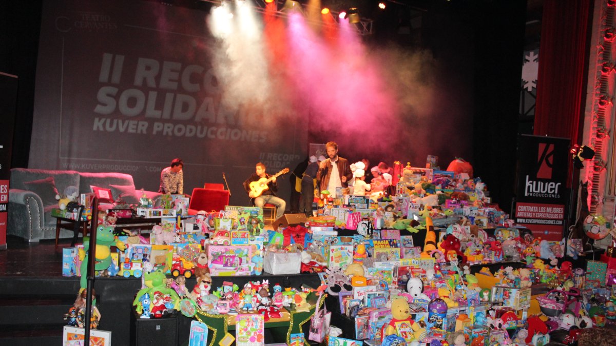 Ezequiel Pasamontes, Zarrita, durante su actuación.