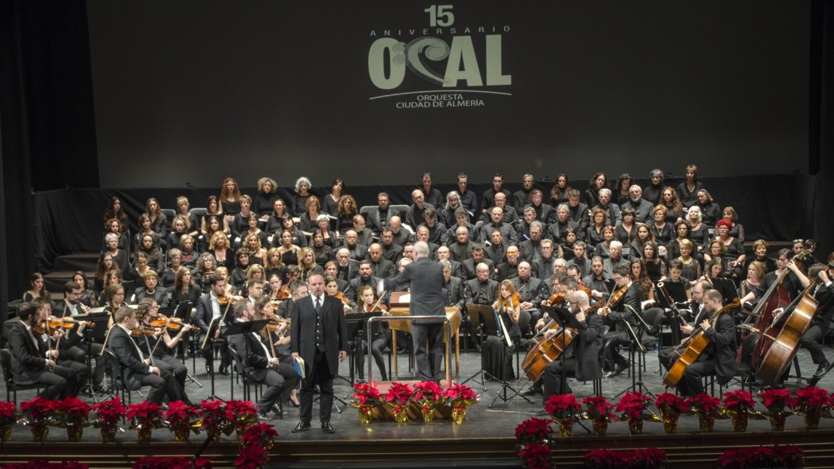 Concierto de Navidad de la OCAL, en el Maestro Padilla.
