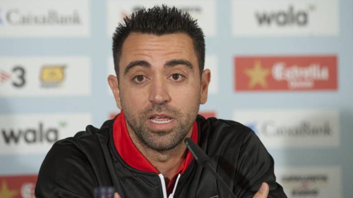 Xavi Hernández habla claro.