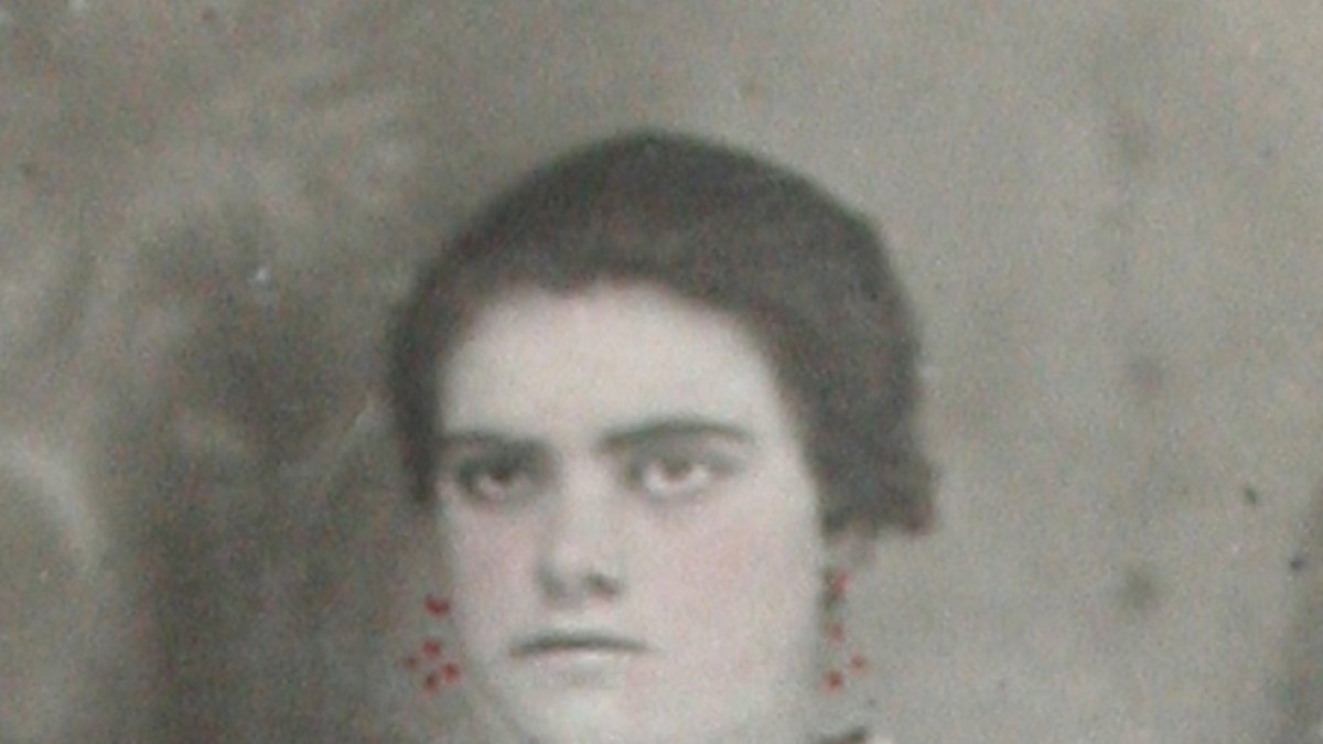 Isabel Zamora, que nació en 1913, en una imagen a sus 18 años.