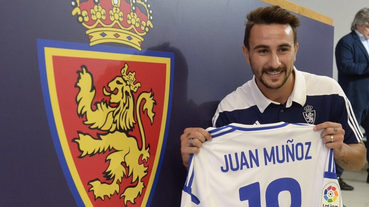 Juan Muñoz quiere salir del Zaragoza.