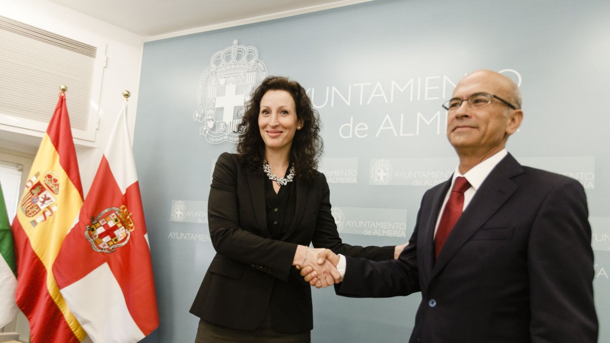 María Vázquez (PP) y Jesús Vicente (Ciudadanos)