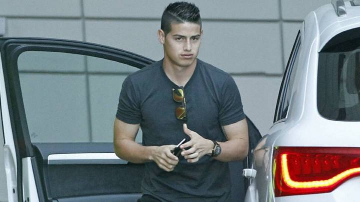 James sigue por ahora en el Real Madrid.
