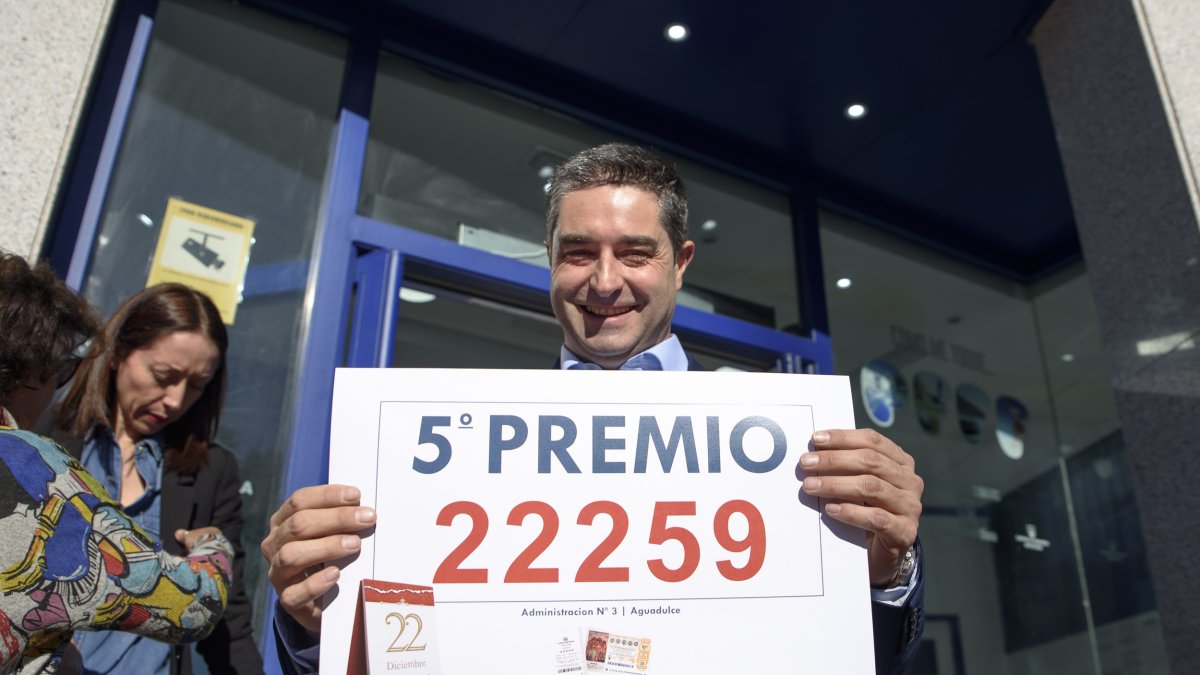 Uno de los premios tocó en Aguadulce.