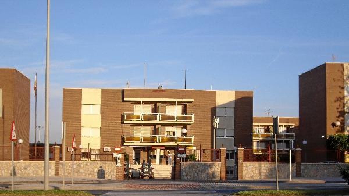 Imagen del cuartel de la Guardia Civil