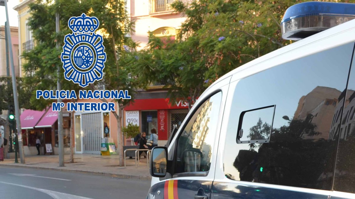 Imagen de la actuación policial