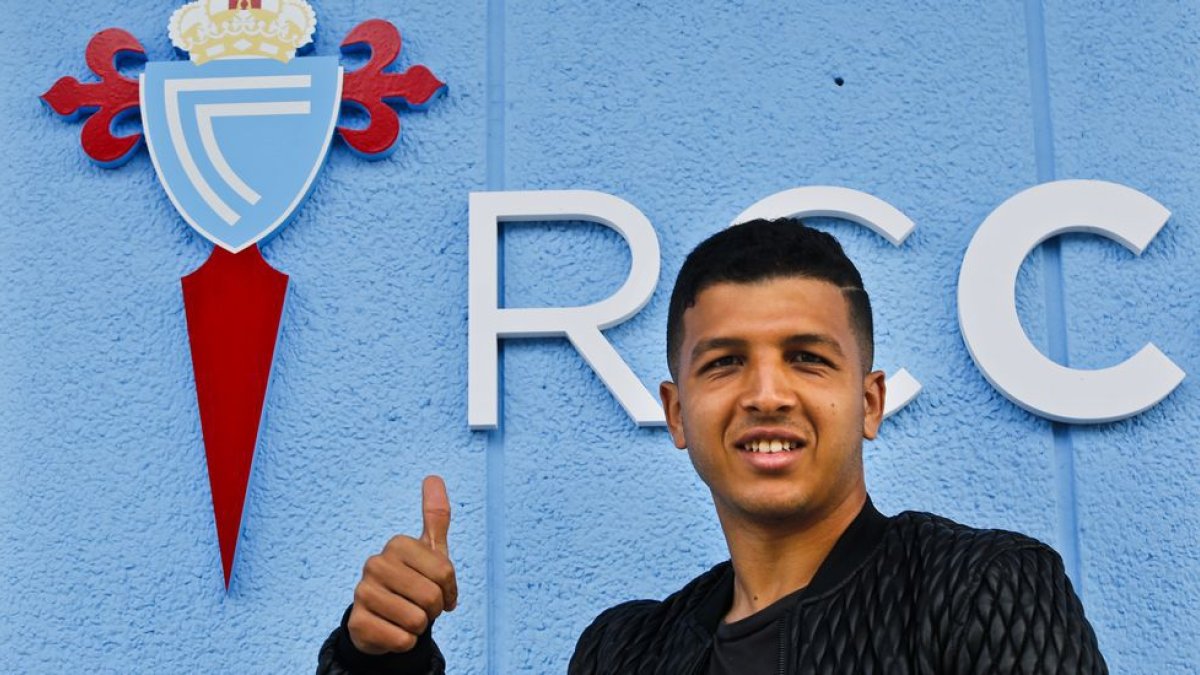 Hicham es feliz, muy feliz en el Celta B.
