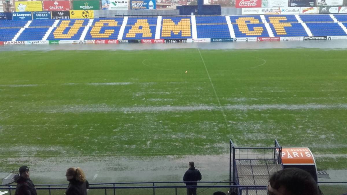 Estado de la vieja Condomina.