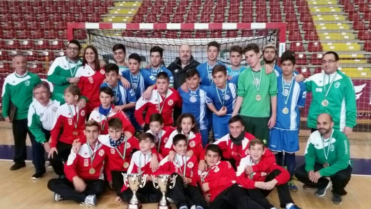 Las dos Selecciones de Almería.