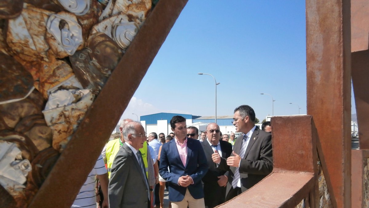 Acto celebrado en el Consorcio de Residuos Almanzora-Levante-Los Vélez años atrás.