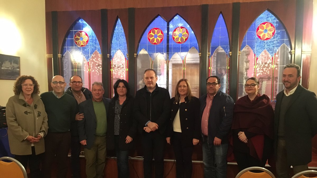 Asistentes a la reunión de ayer en Cuevas del Almanzora.