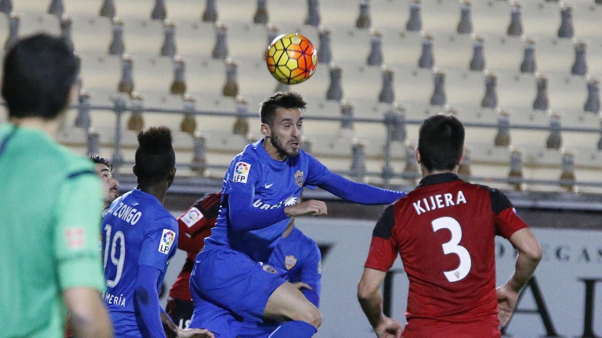 El Mirandés-Almería de la pasada Liga.