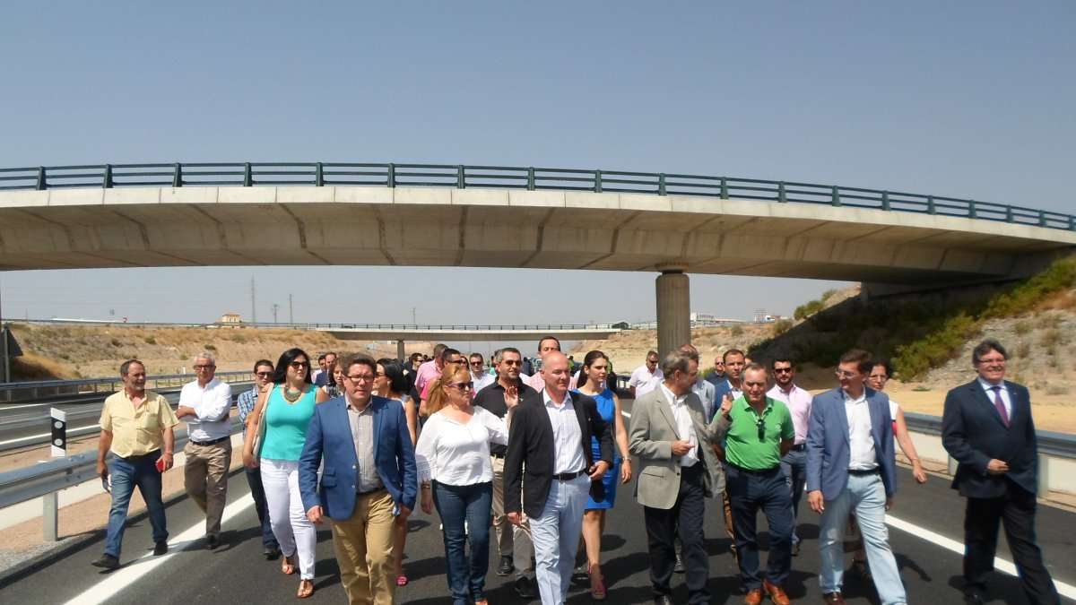 Variante deAlbox, último tramo inaugurado de la autovía del Almanzora en 2015.