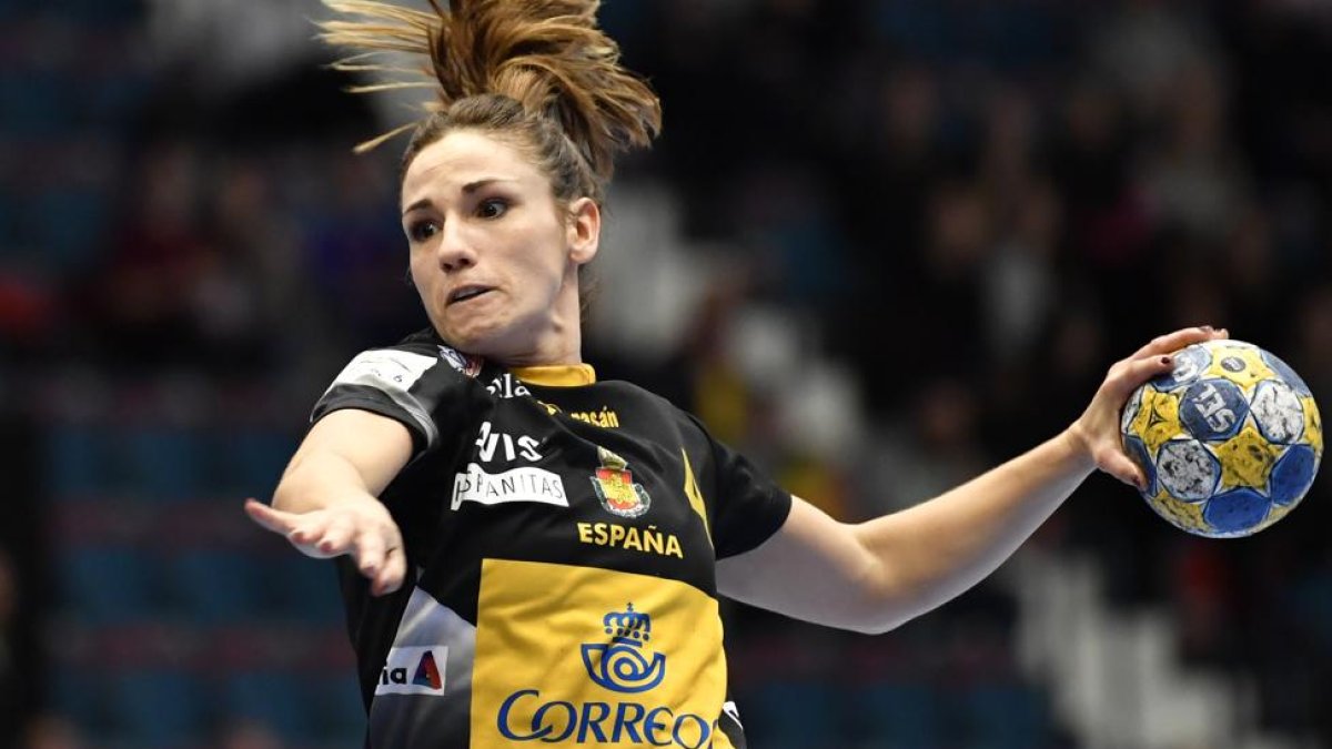 Carmen Martín en el Europeo.