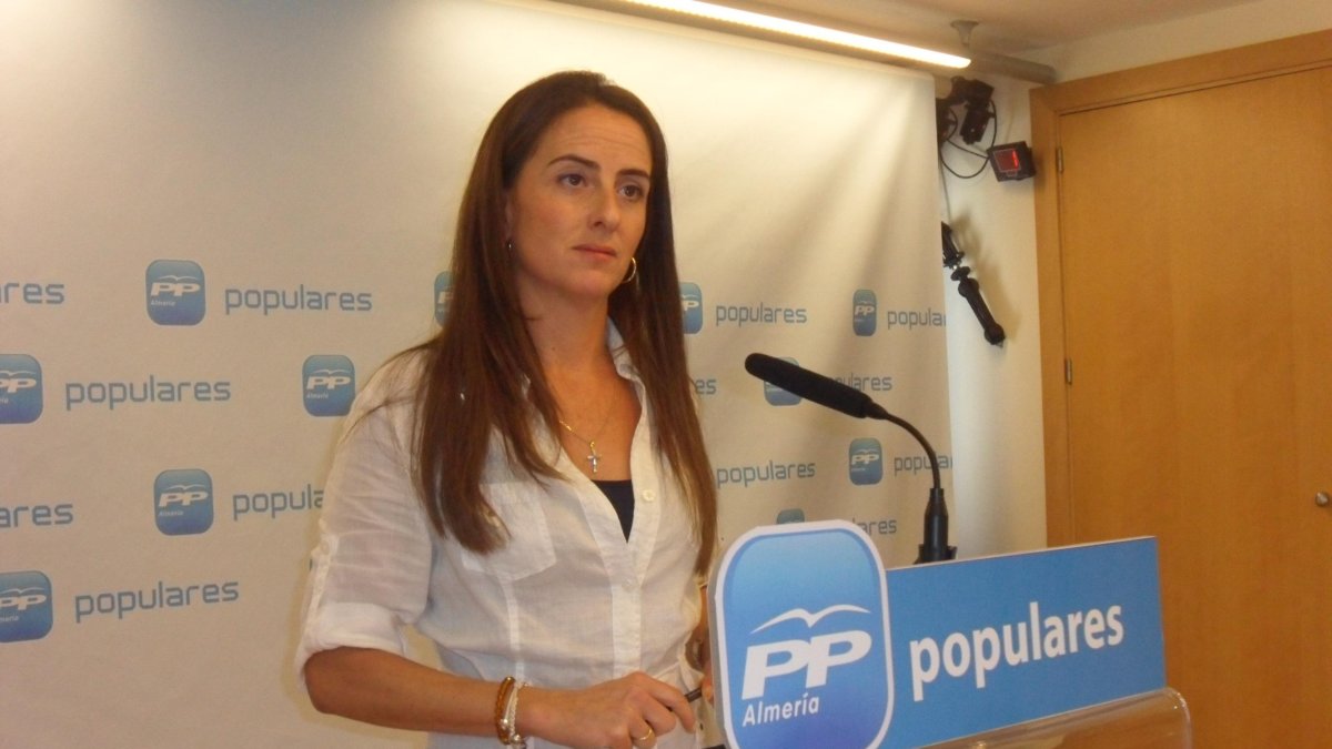 La parlamentaria andaluza por Almería, Aránzazu Martín.