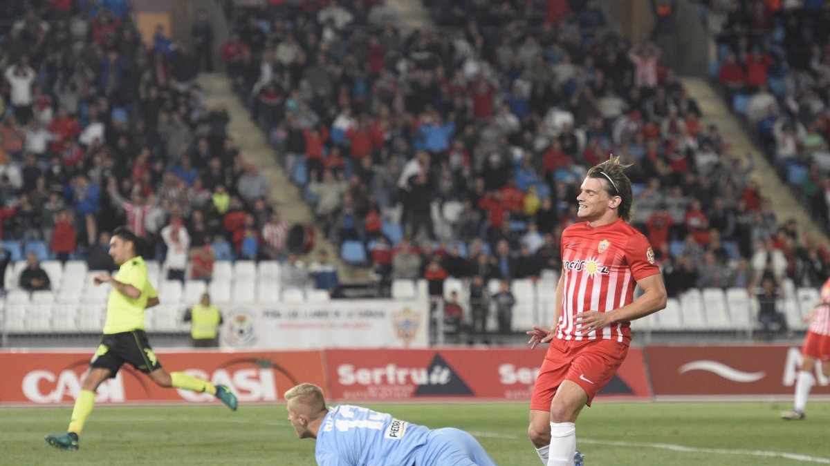 Dubarbier en su último partido.