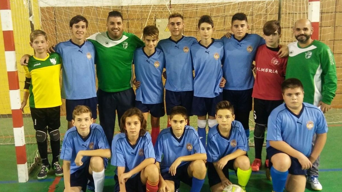 La selección infantil.