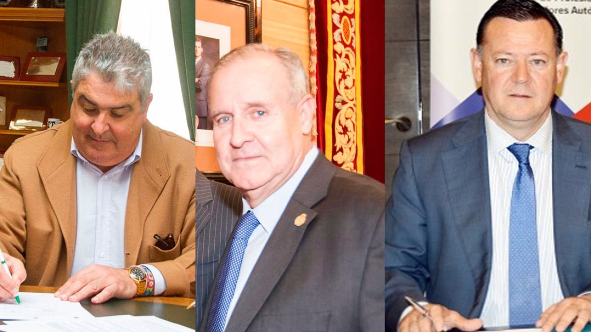 José Pascual Pozo, Francisco Martínez Amo y Miguel Rodríguez de la Rubia, embajadores de la ilusión.