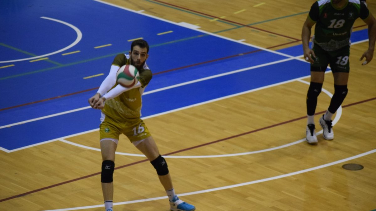 Toni Llabrés en plena faena.