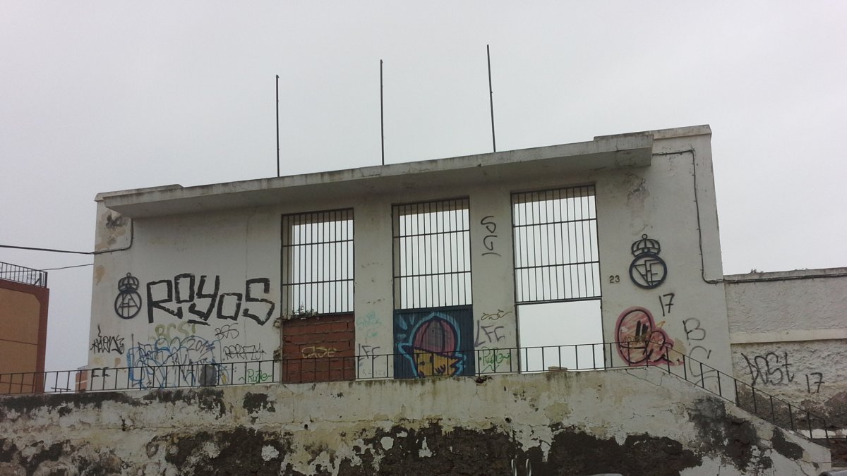 La fachada principal.