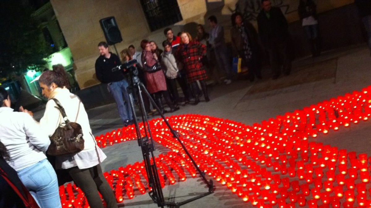 Acto celebrado a principios de la década.