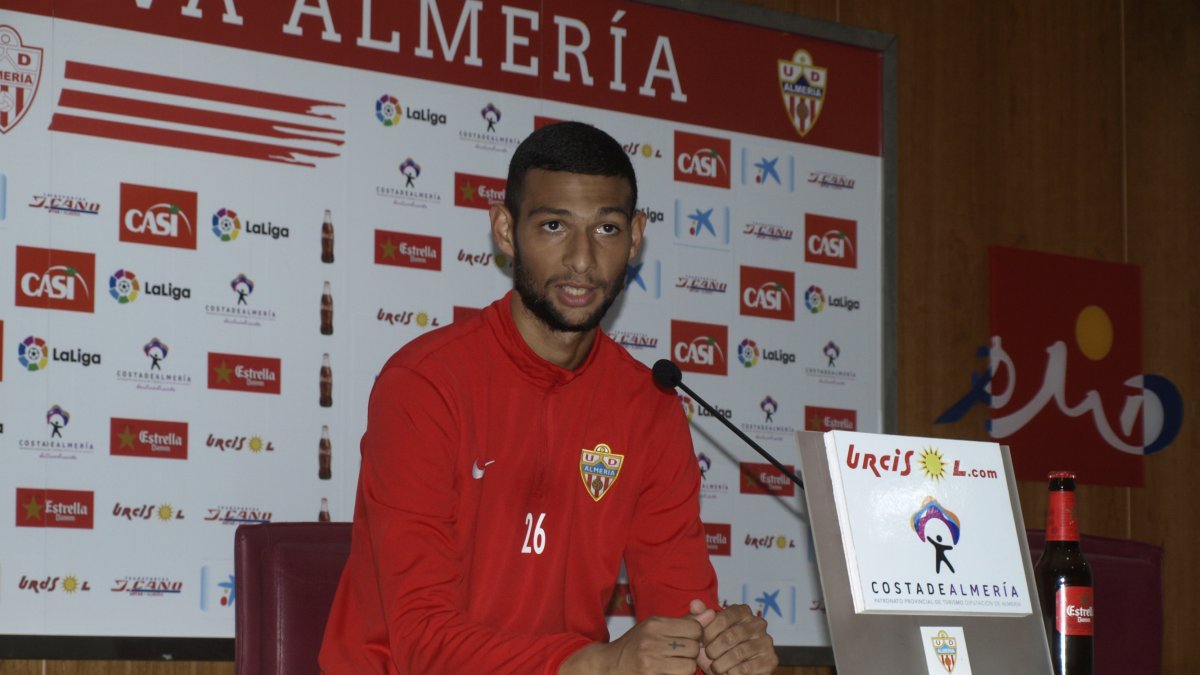Joaquín en sala de prensa.