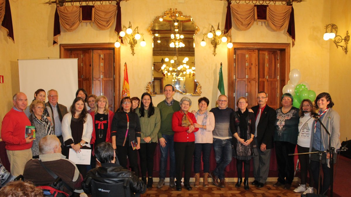 Representantes de las Asociaciones de Voluntarios y Solidarios de toda la provincia, en el acto.