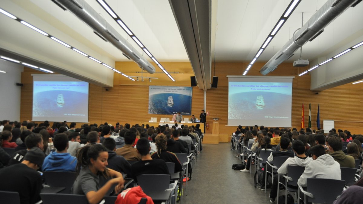 Otras de las actividades financiadas por este proyecto fueron las charlas de Carlos Soria y Ramón Campayo.