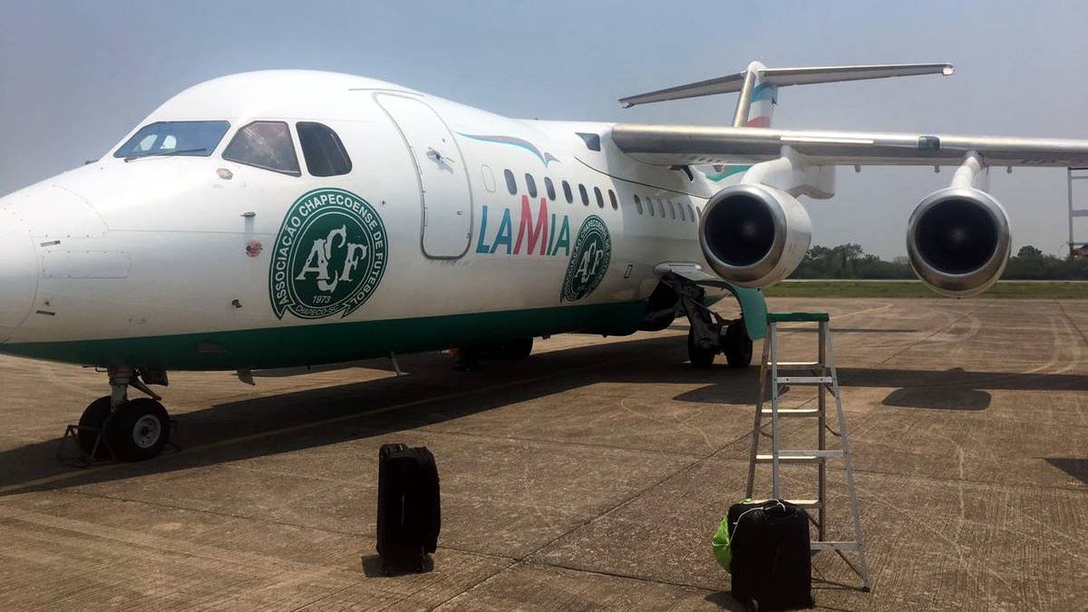 Esta es la aeronave siniestrada.