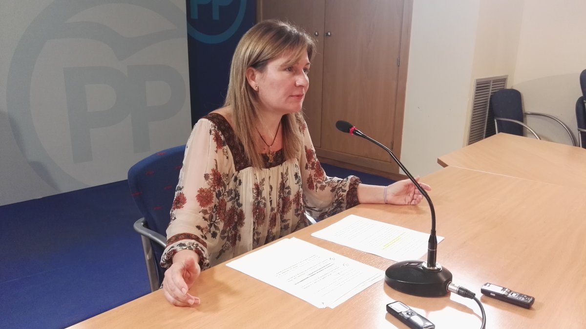 Rosalía Espinosa, ayer.