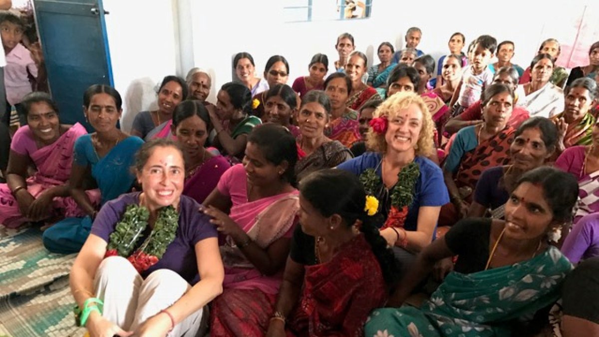 Imagen del viaje a La India de la escritora Mar de los Ríos.