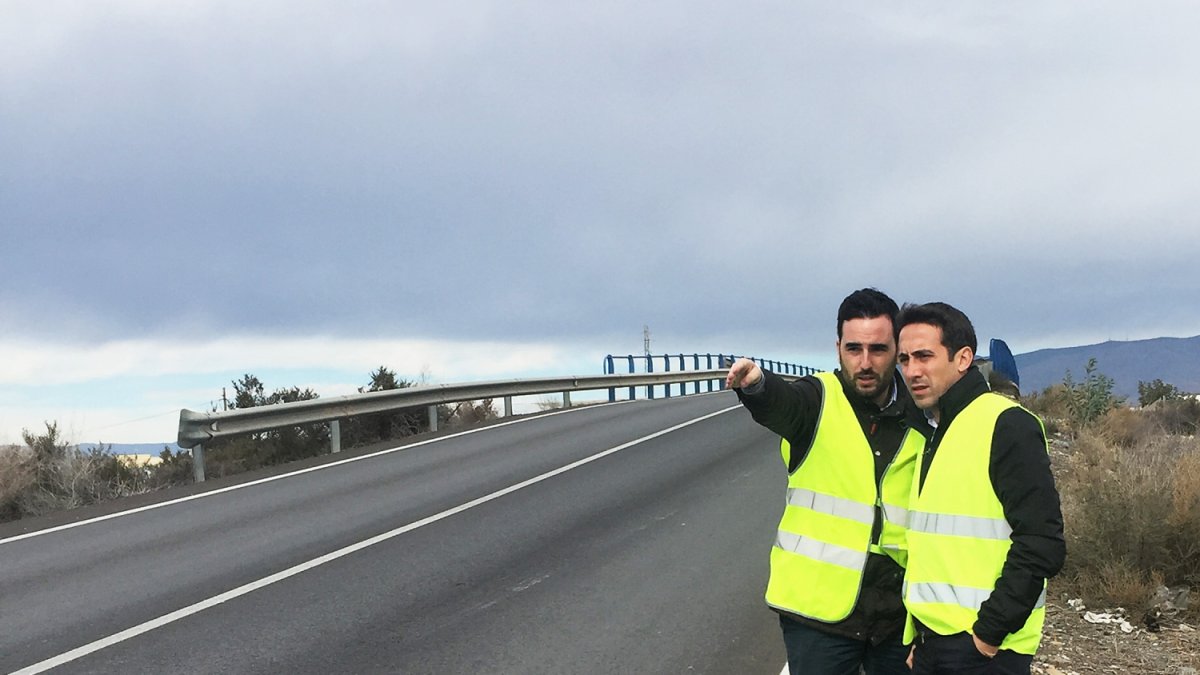 Visita realizada por Liria y Sánchez