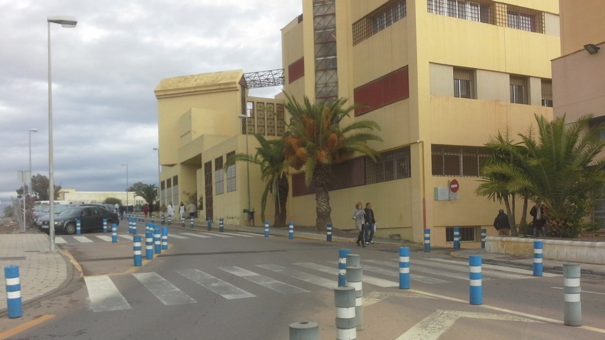 Vial bajo el que se va construir el búnker de Radioterapia.